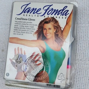 Vintage‎ Jane Fonda Work Out Gloves NEW